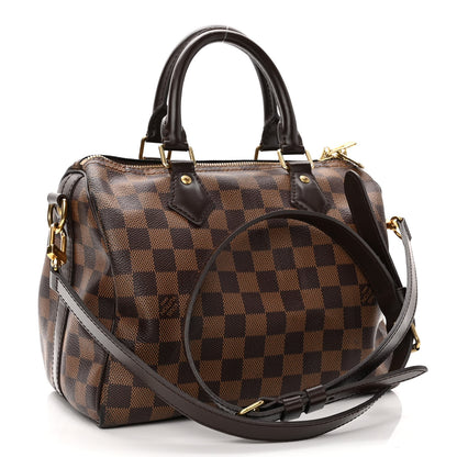 Louis Vuitton Damier Ebene Speedy Bandouliere 25 3 of 11