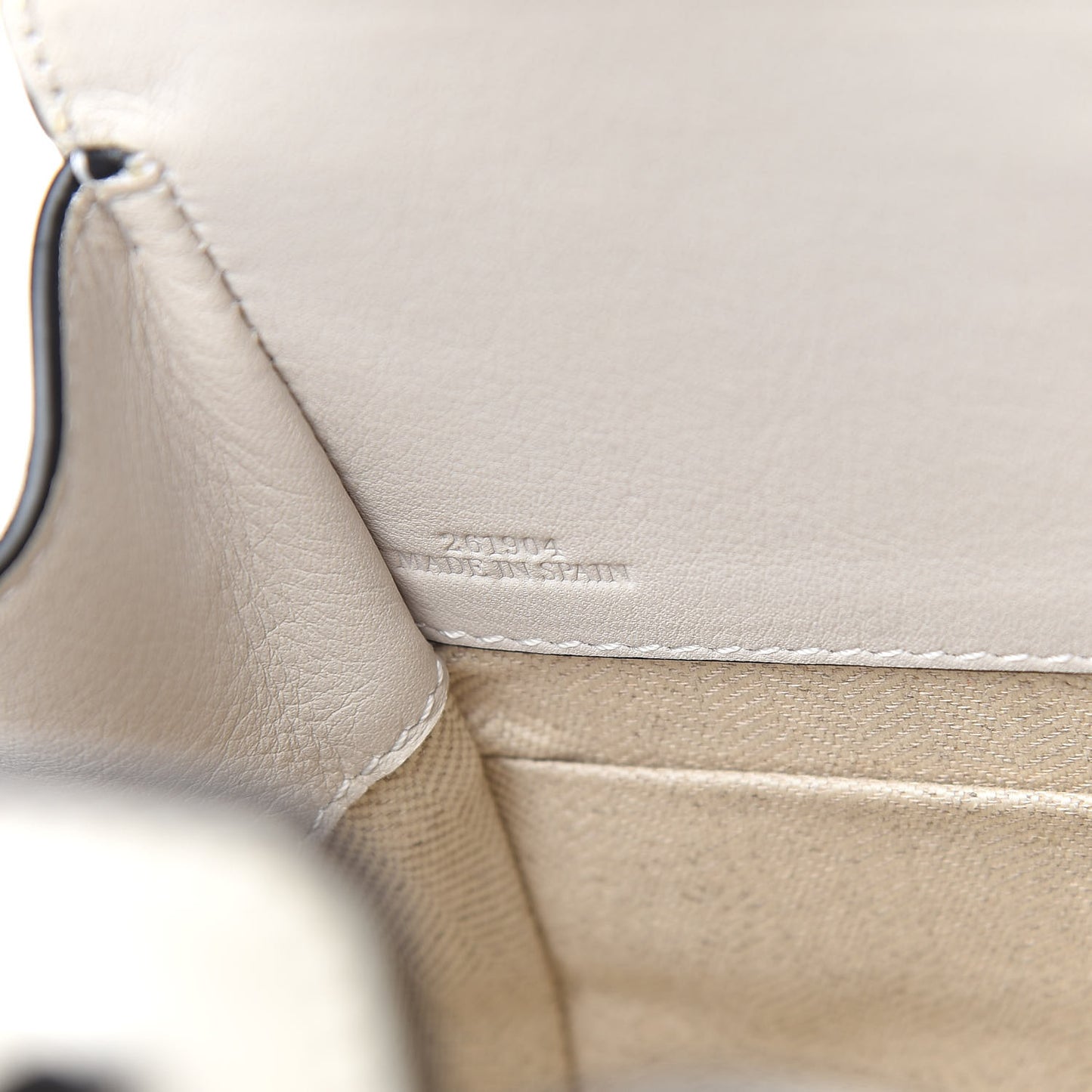 Calfskin Mini Hammock Shoulder Bag Soft White