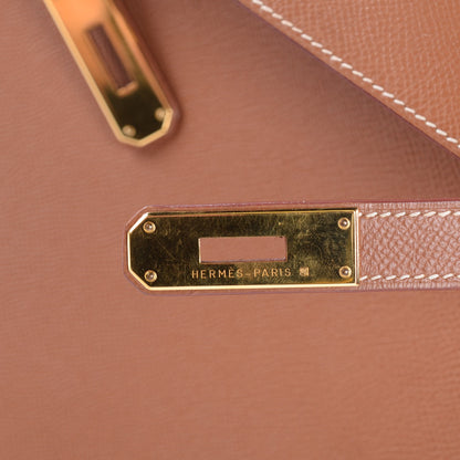 Hermes Courchevel Kelly Sellier 32 Gold 22 of 22