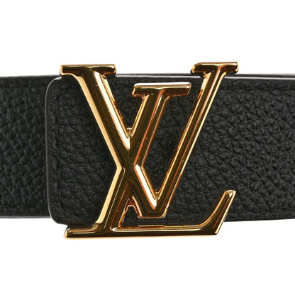 Louis Vuitton Calfskin Damier Ebene 25mm LV Iconic Reversible Belt 90 36 8 of 9