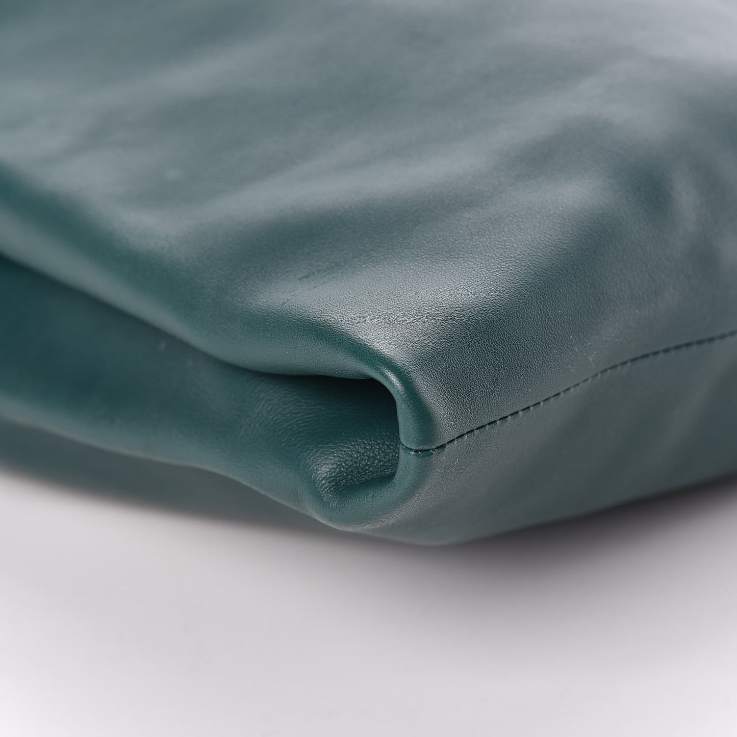 Calfskin Medium Two Tone Shopper Racing Green