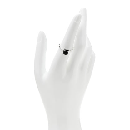 Tiffany Sterling Silver Black Onyx Paloma Picasso Sugar Stacks Ring 54 7 2 of 8