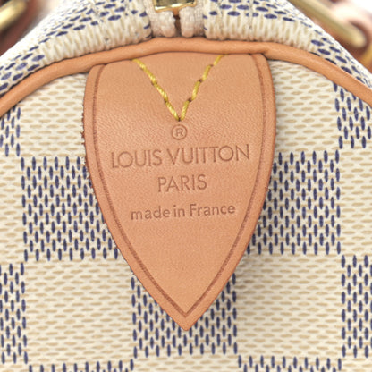Louis Vuitton Damier Azur Speedy 25 6 of 15