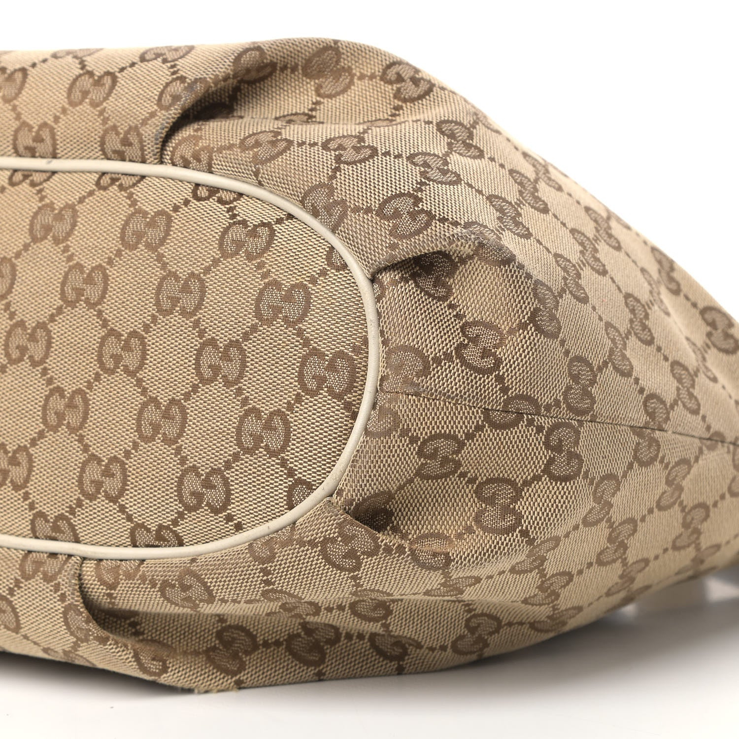 Gucci Monogram Messenger Bag Off White 9 of 11