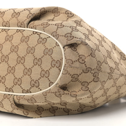 Gucci Monogram Messenger Bag Off White 9 of 11