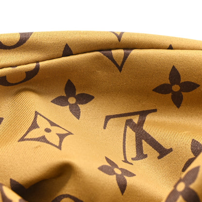 Louis Vuitton Silk Monogram Headband Brown 4 of 4