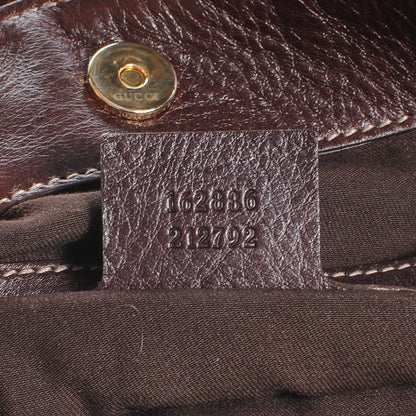 Gucci Leather Medium Britt Dark Brown 7 of 7