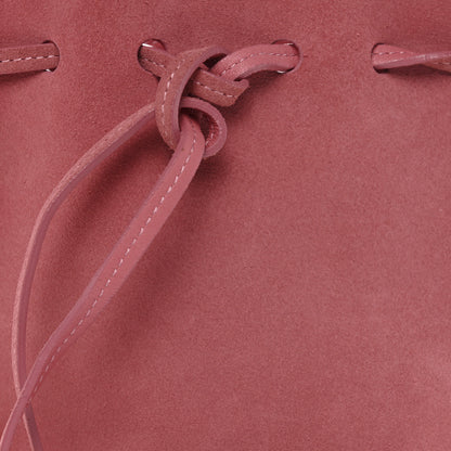 Mansur Gavriel Suede Mini Mini Bucket Bag Blush 8 of 12