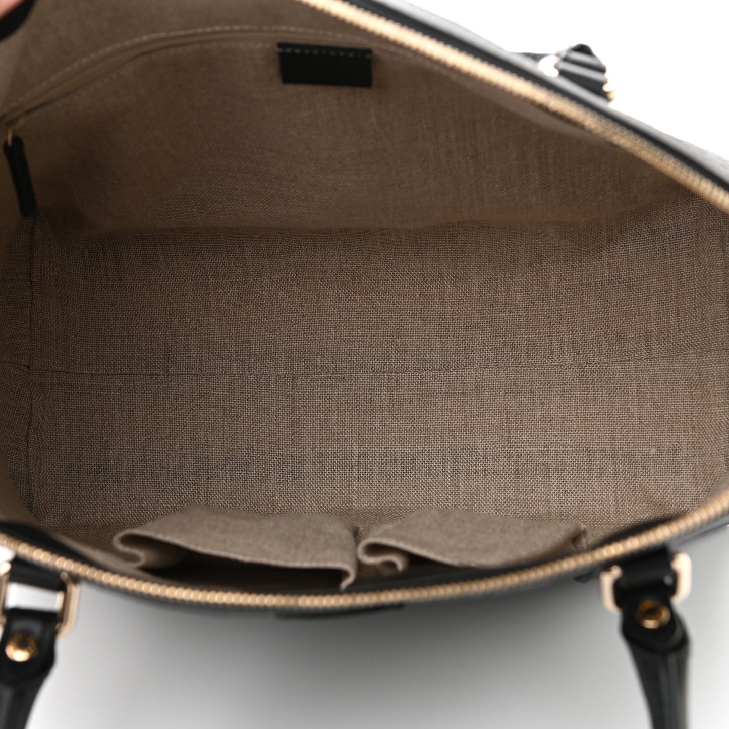 Soft Microguccissima Dome Satchel Black