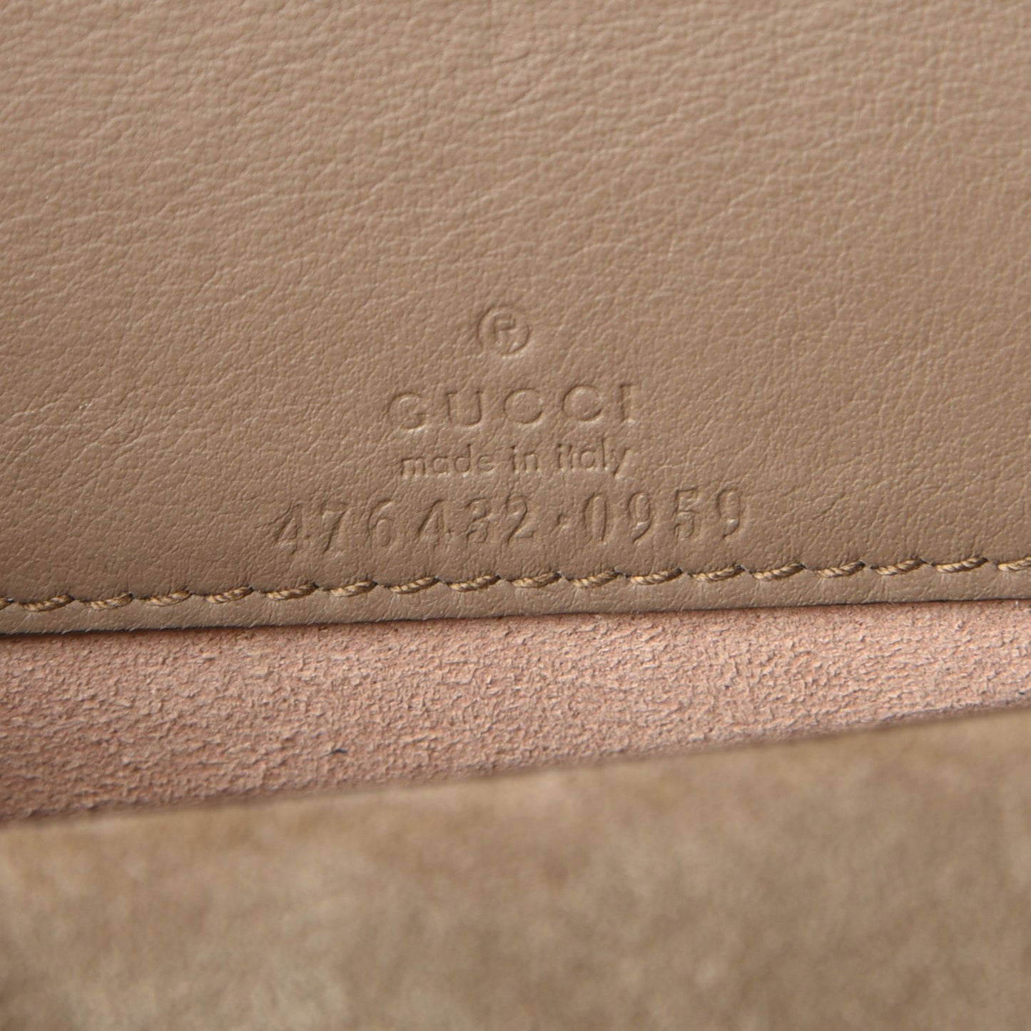 GG Supreme Monogram Super Mini Dionysus Shoulder Bag Taupe