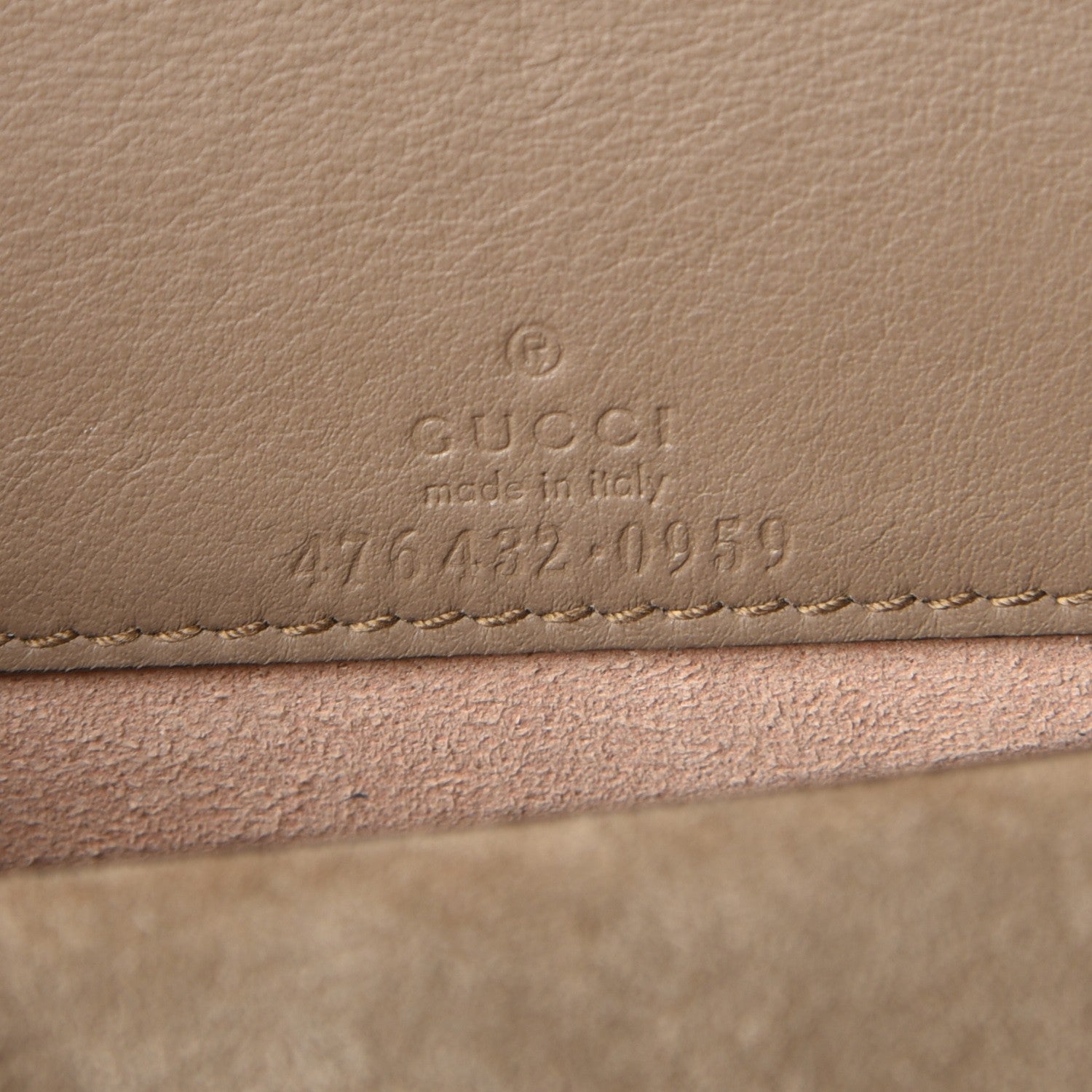 Gucci GG Supreme Monogram Super Mini Dionysus Shoulder Bag Taupe 7 of 10