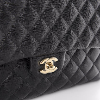 Chanel Caviar Quilted Flap Clutch Black 7 of 8