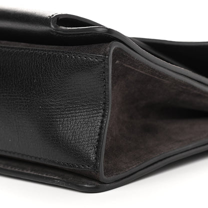 Givenchy Goatskin Suede Medium GV3 Flap Black 9 of 10