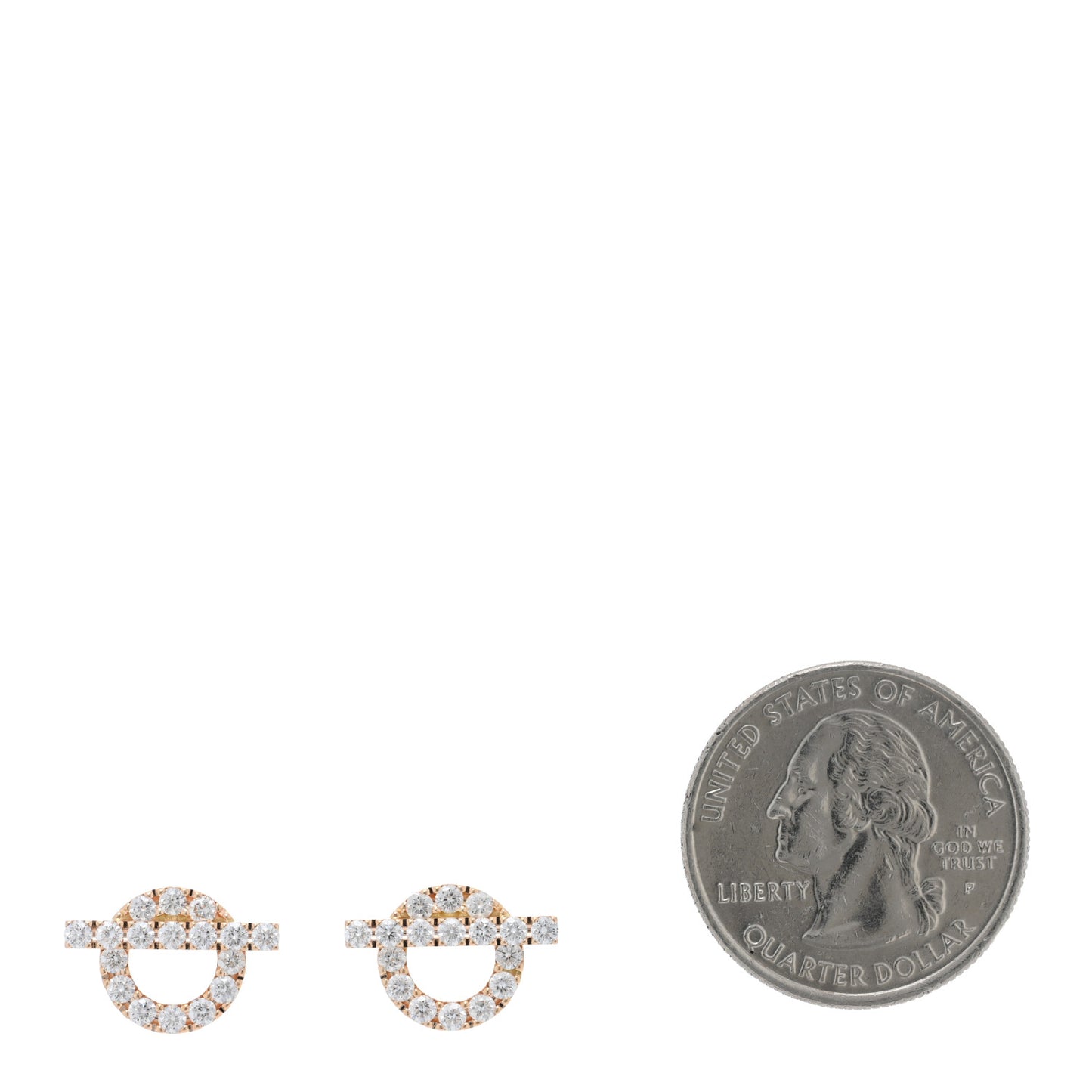 18K Rose Gold Diamond Finesse Earrings