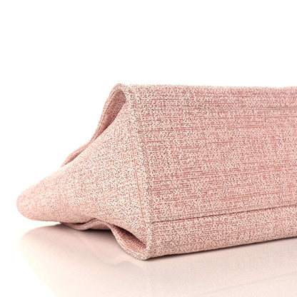 Chanel Lurex Boucle Deauville Medium Tote Pink 9 of 12