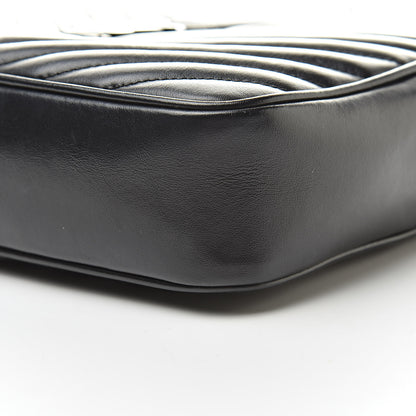 Saint Laurent Calfskin Matelasse Monogram Lou Camera Bag Black 10 of 10
