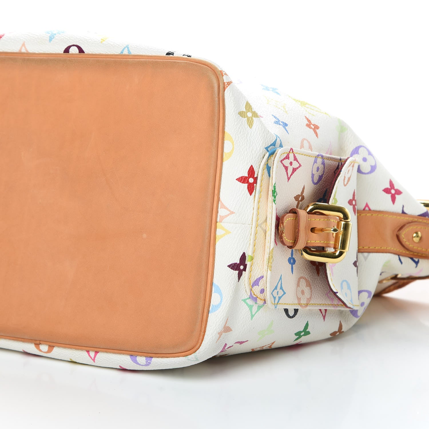 Louis Vuitton Monogram Multicolor Petit Noe White 9 of 13
