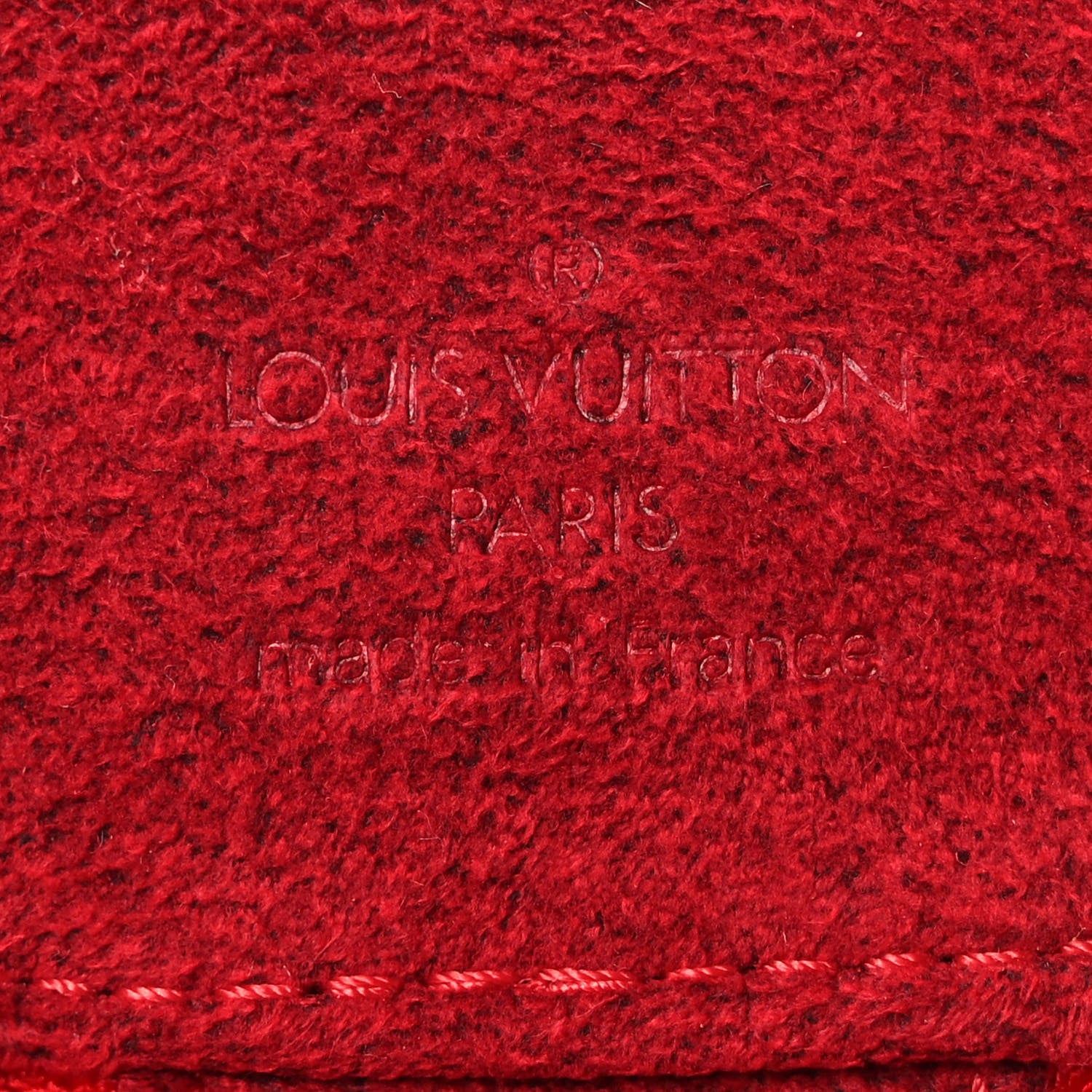 Louis Vuitton Epi Ecrin Bijoux 8cm Jewelry Box Case Castillan Red 6 of 7