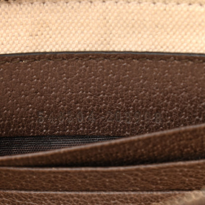 Gucci GG Supreme Monogram Web Ophidia Flap Messenger Bag Beige New Acero 8 of 11
