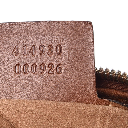 Gucci GG Supreme Monogram Linea A Hobo Brown 8 of 12