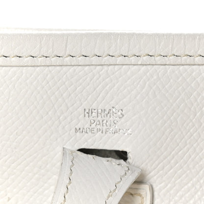 Hermes Epsom Evelyne TPM White 7 of 11