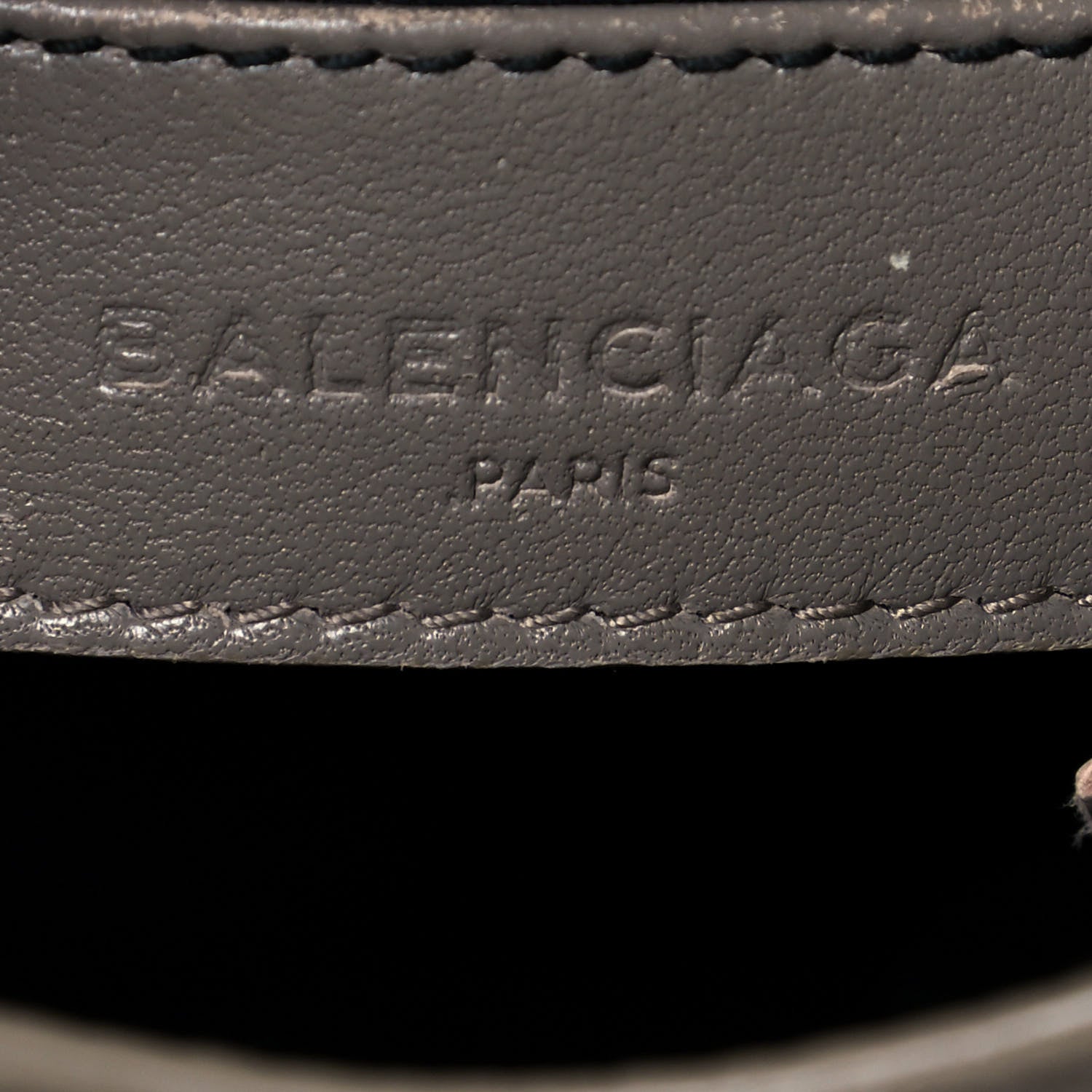 Balenciaga Chevre Gold Metallic Edge Hardware Mini City Gris Taupe 5 of 11