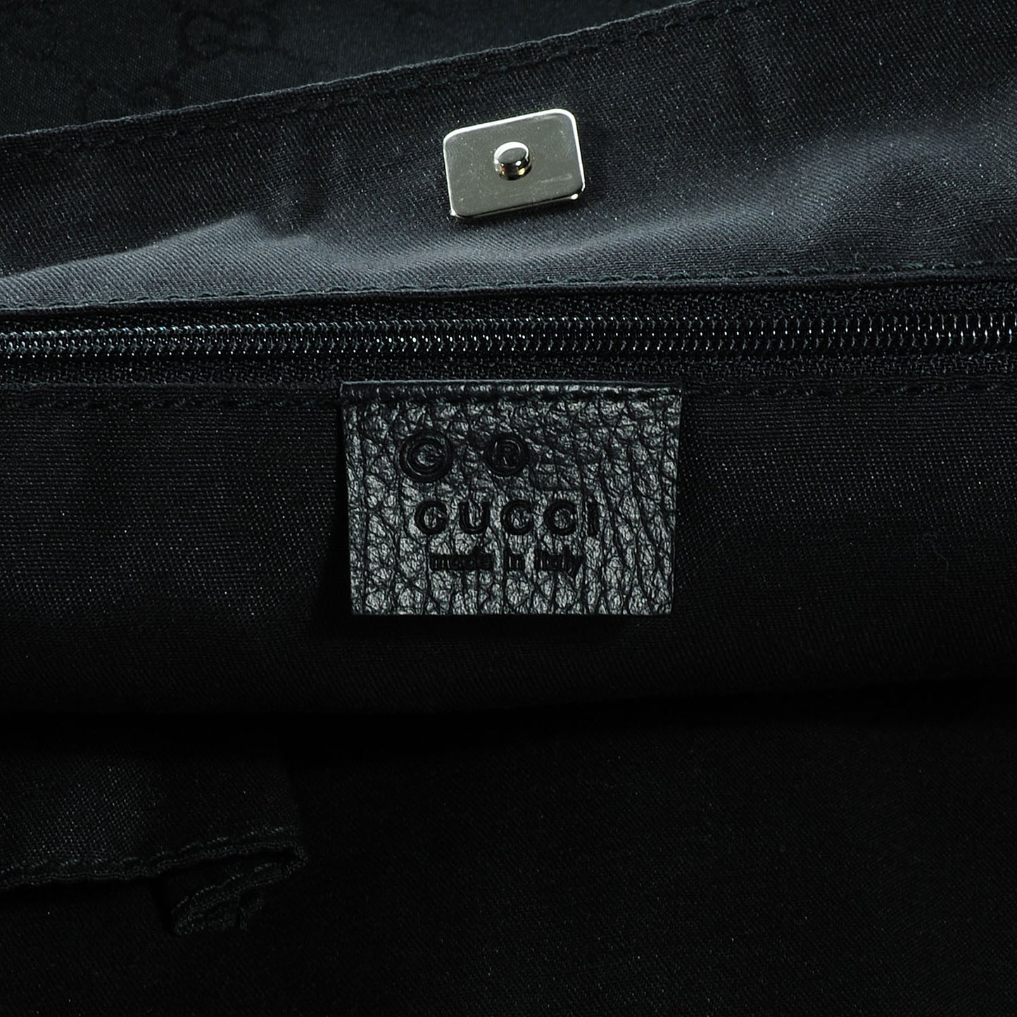 Nylon Monogram Large Abbey Tote Black