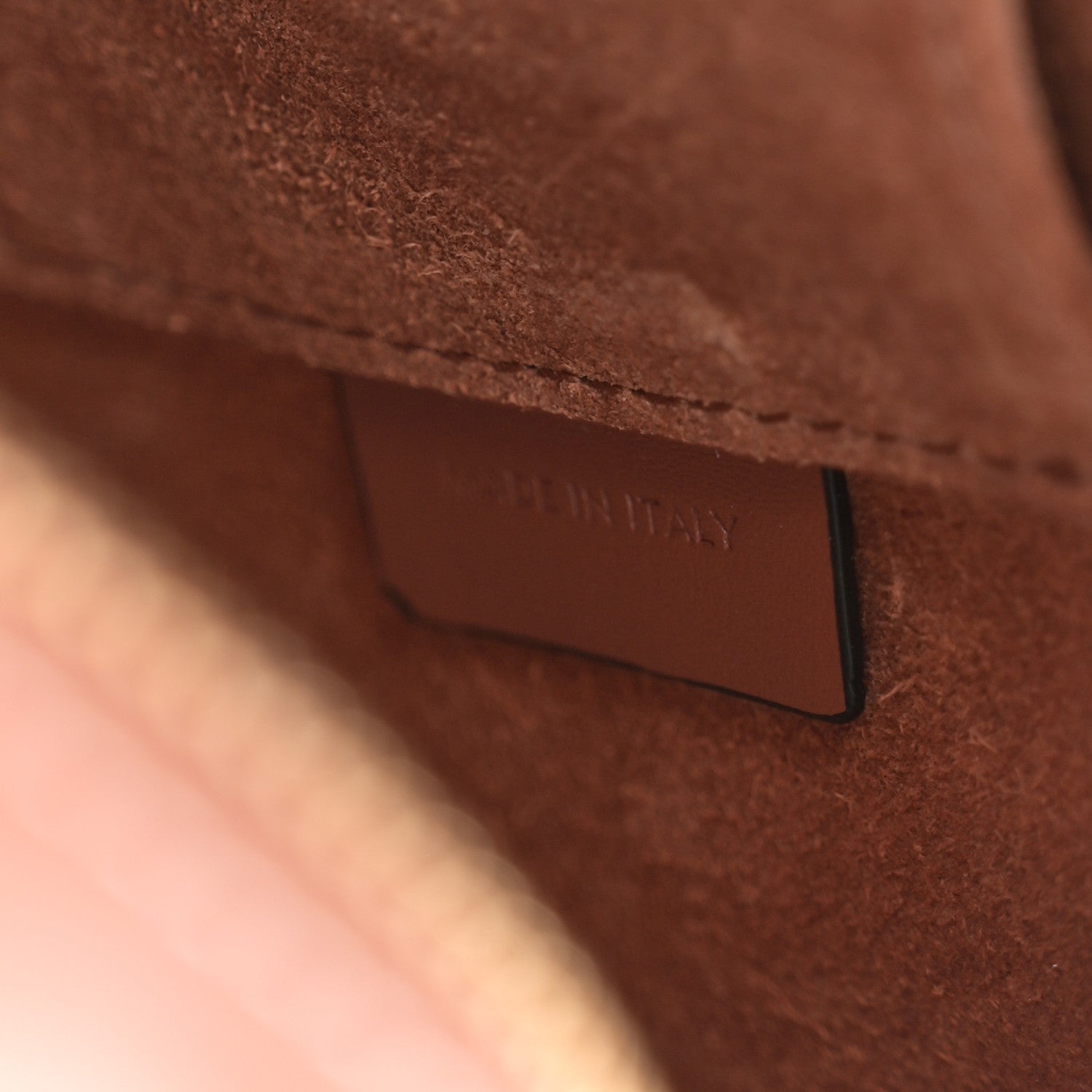 Celine Smooth Calfskin Cuir Triomphe Oval Bag Tan 7 of 10