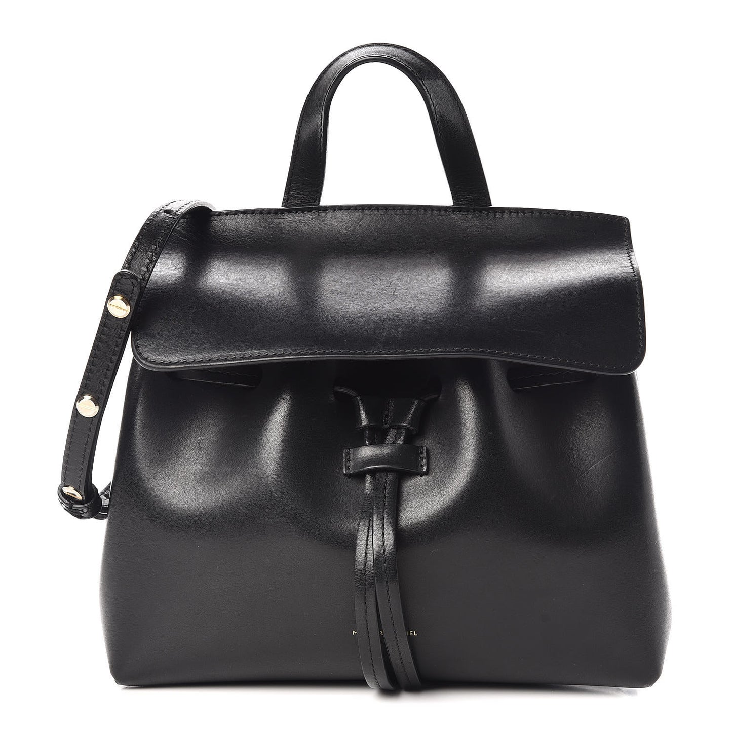Calfskin Mini Mini Lady Bag Black