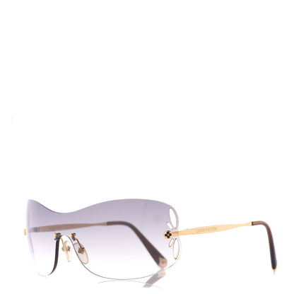 Louis Vuitton Lily Mask Sunglasses Z0540U Dark Grey 1 of 7