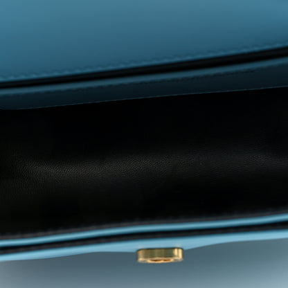 Bulgari x ALEXANDER WANG Calfskin Serpenti Top Handle Belt Bag Baby Blue 5 of 9