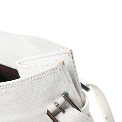 Loewe Calfskin Studded Shopping Tote White 8 of 11