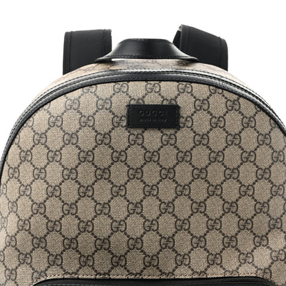 Gucci GG Supreme Monogram Medium Backpack Black 15 of 23