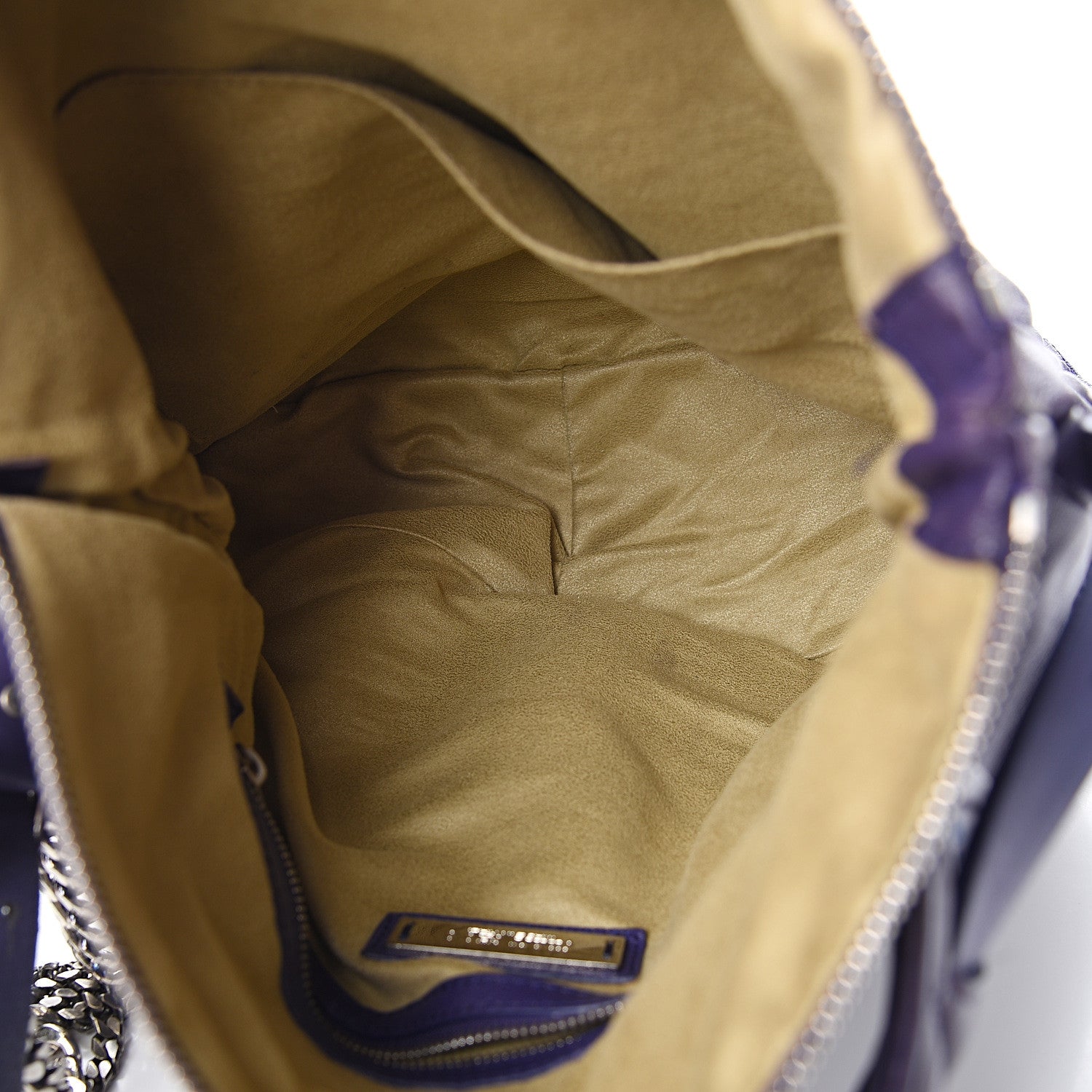 Jimmy Choo Lambskin Small Biker Hobo Purple 4 of 8
