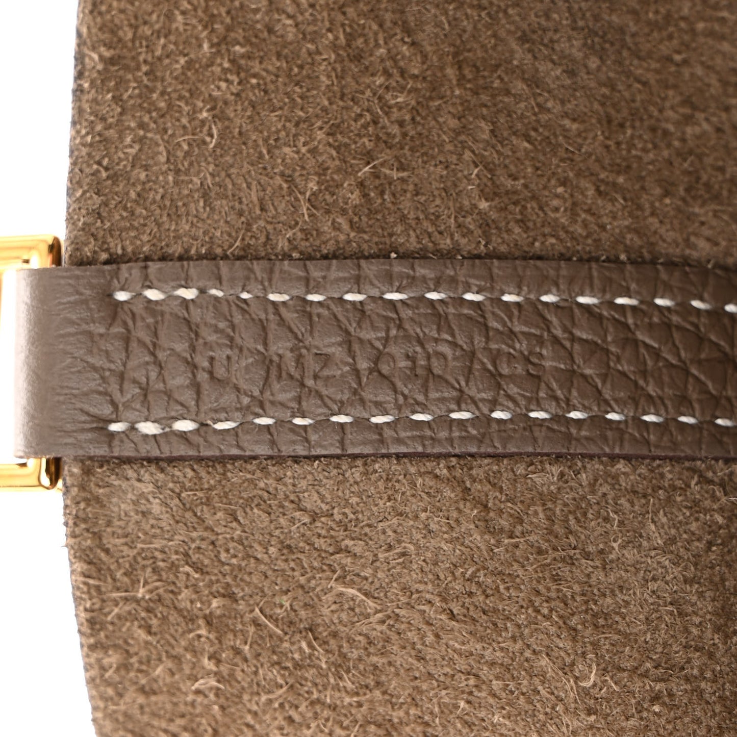 Taurillon Clemence Picotin Lock 22 MM Etoupe