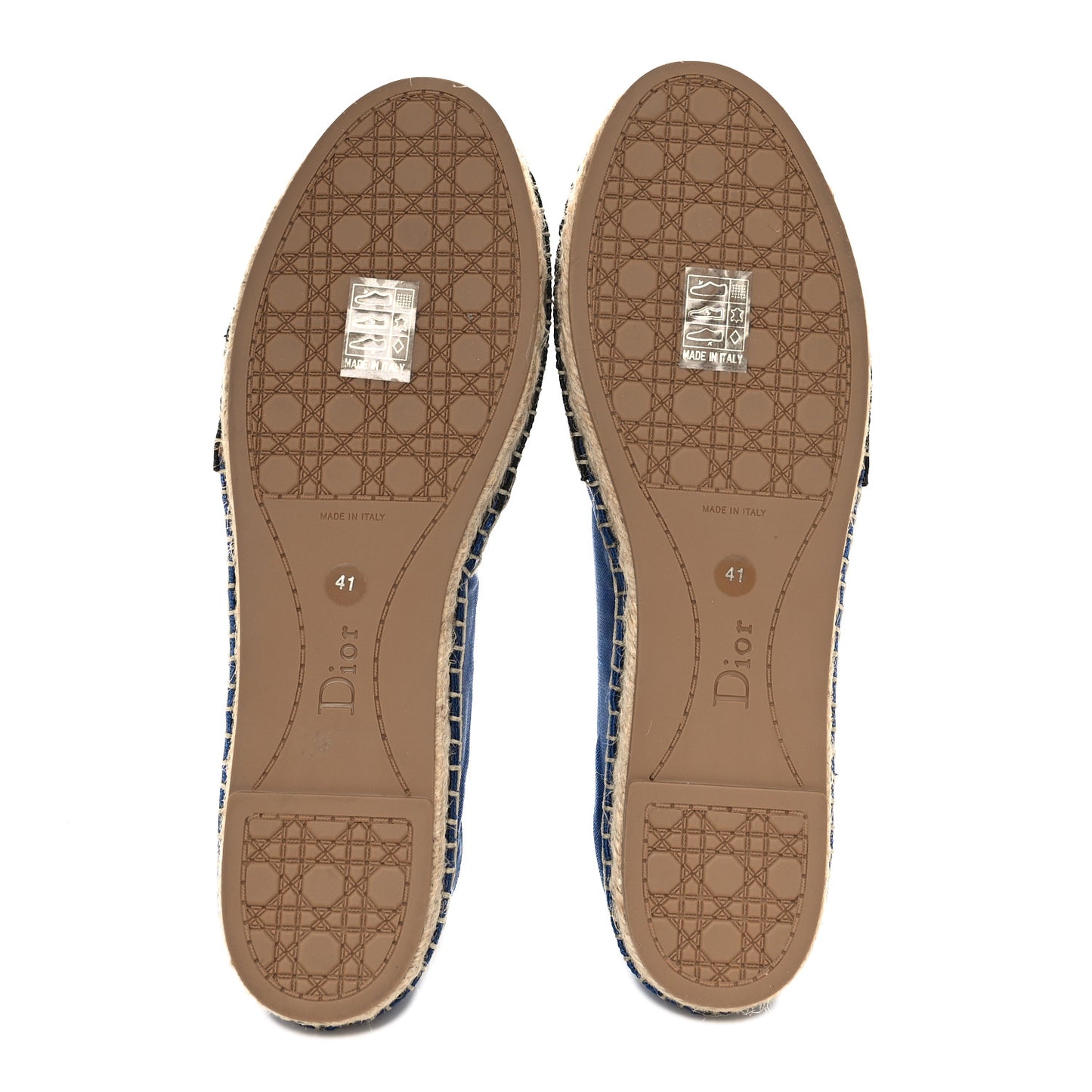 Crystal Embellished Riviera Espadrilles 41 Black Green