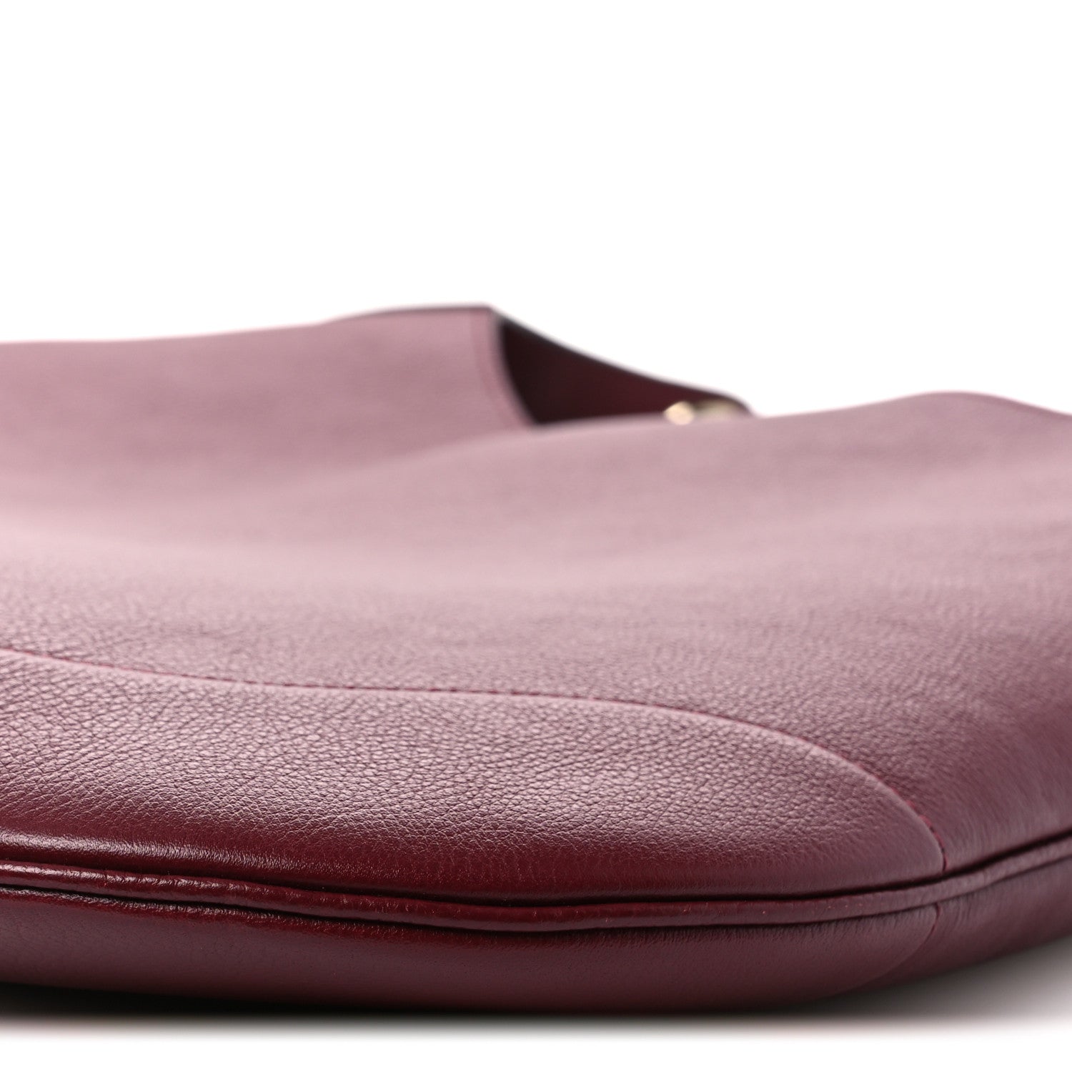 Gucci Soft Grained Calfskin Maxi B Hobo Rosso 10 of 12