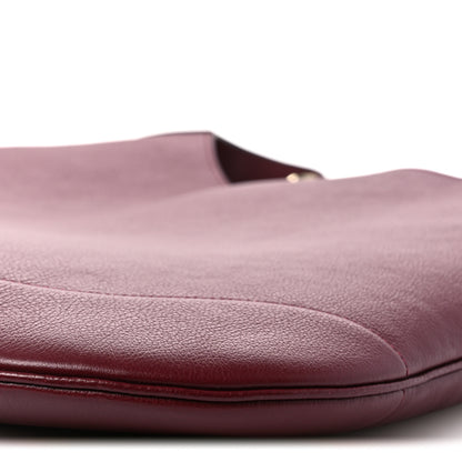 Gucci Soft Grained Calfskin Maxi B Hobo Rosso 10 of 12