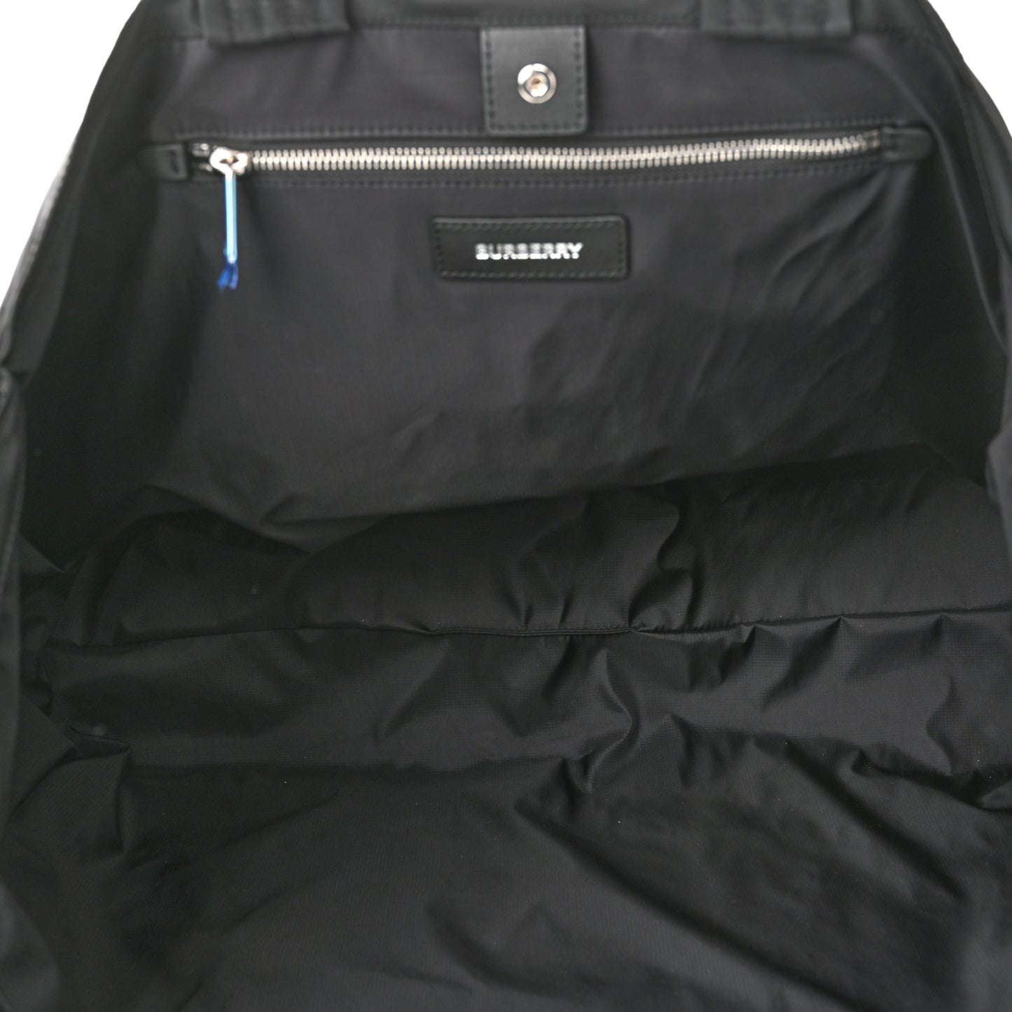 Nylon Trench Tote Black