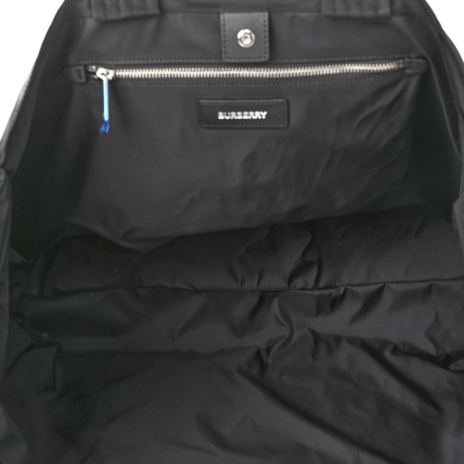 Burberry Nylon Trench Tote Black 5 of 9