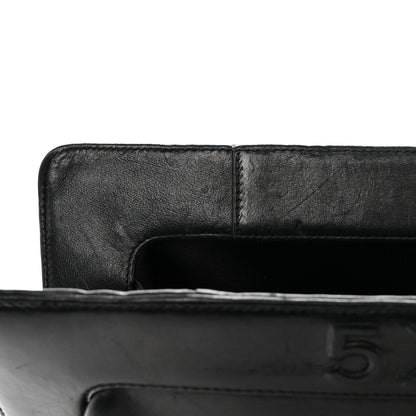 Chanel Lambskin 5x5=CC Clutch Black 10 of 16