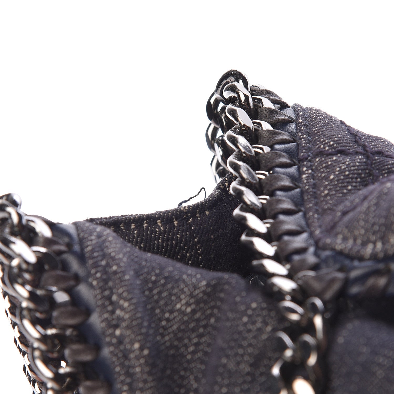 Stella McCartney Denim Quilted Small Falabella Tote 13 of 14