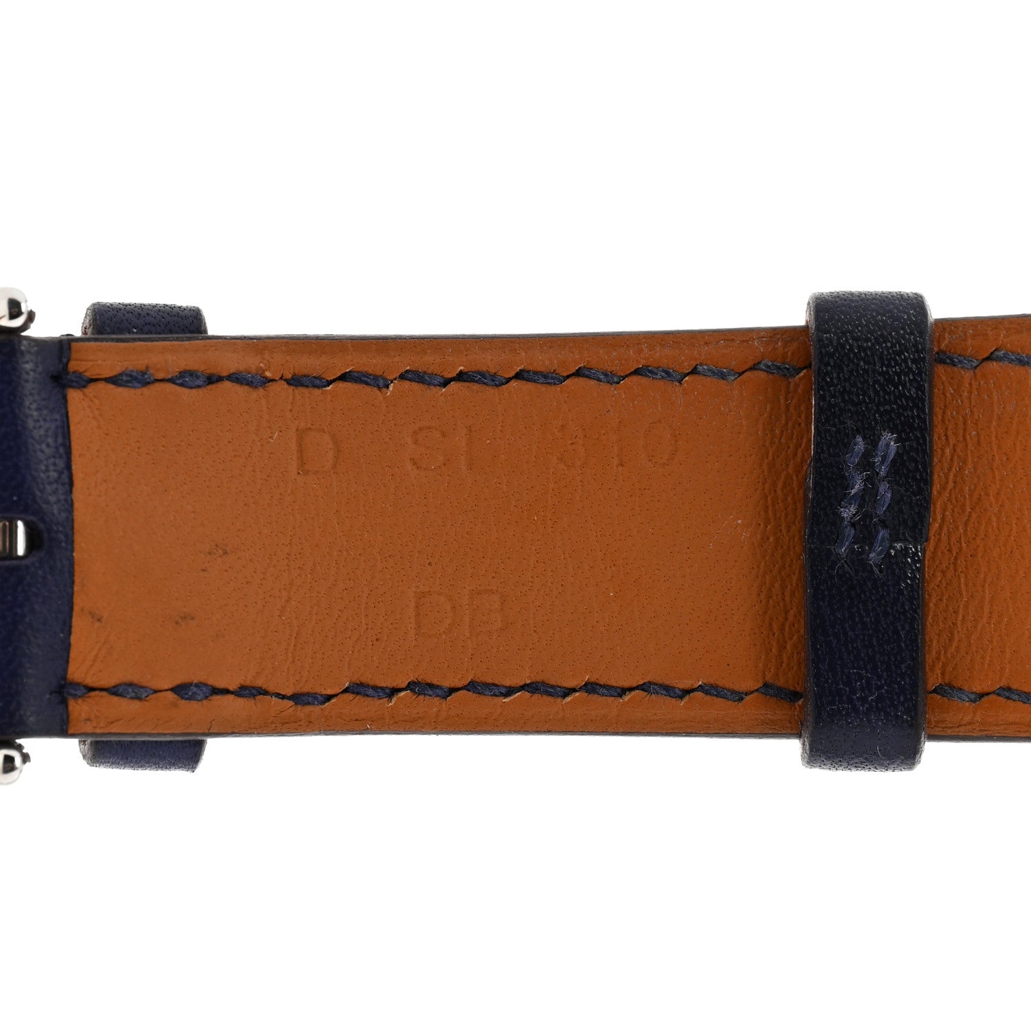 Hermes Swift Cavalleria Print 41mm Apple Watch Double Tour Strap Encre Beton 6 of 8