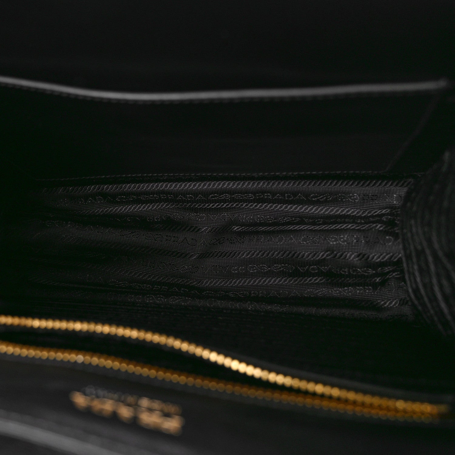 Prada City Calfskin Saffiano Cahier Top Handle Bag Black 5 of 10