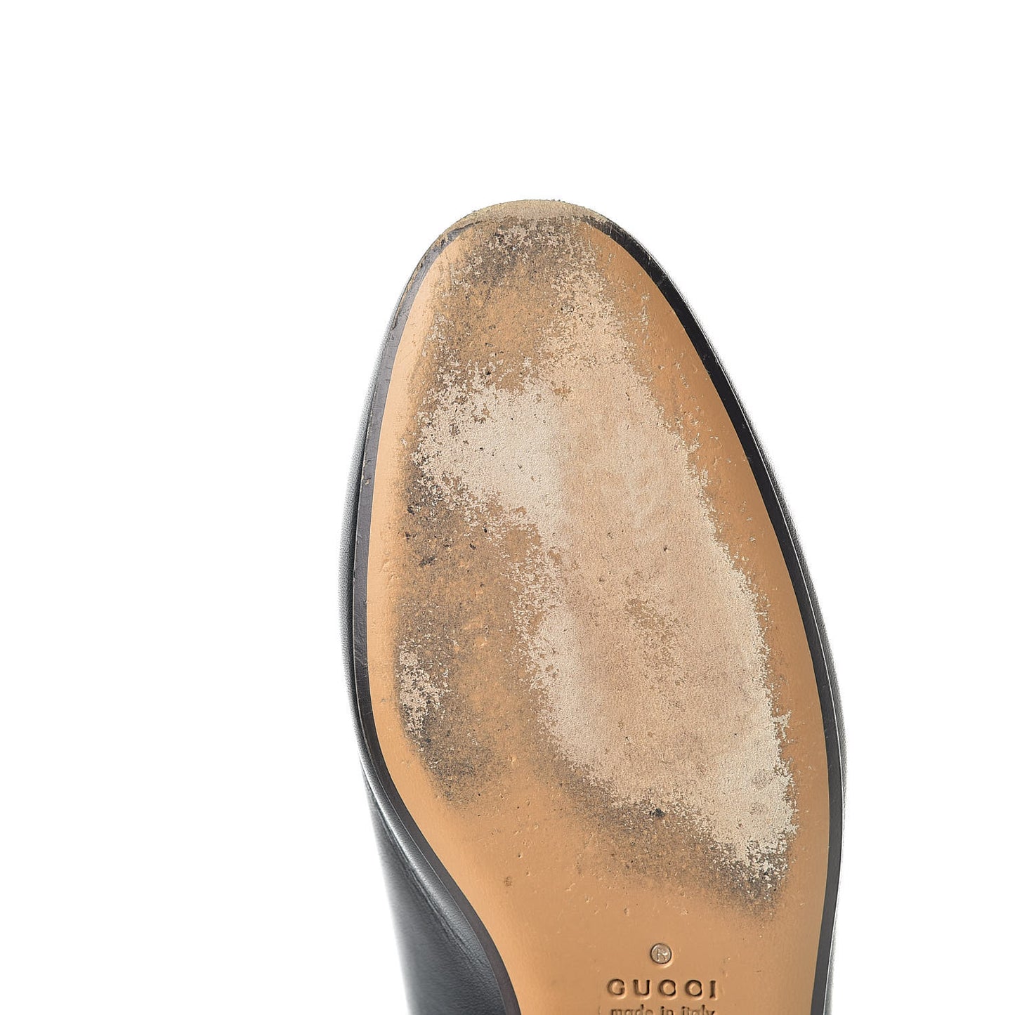 Calfskin Womens Princetown Slippers 36.5 Black