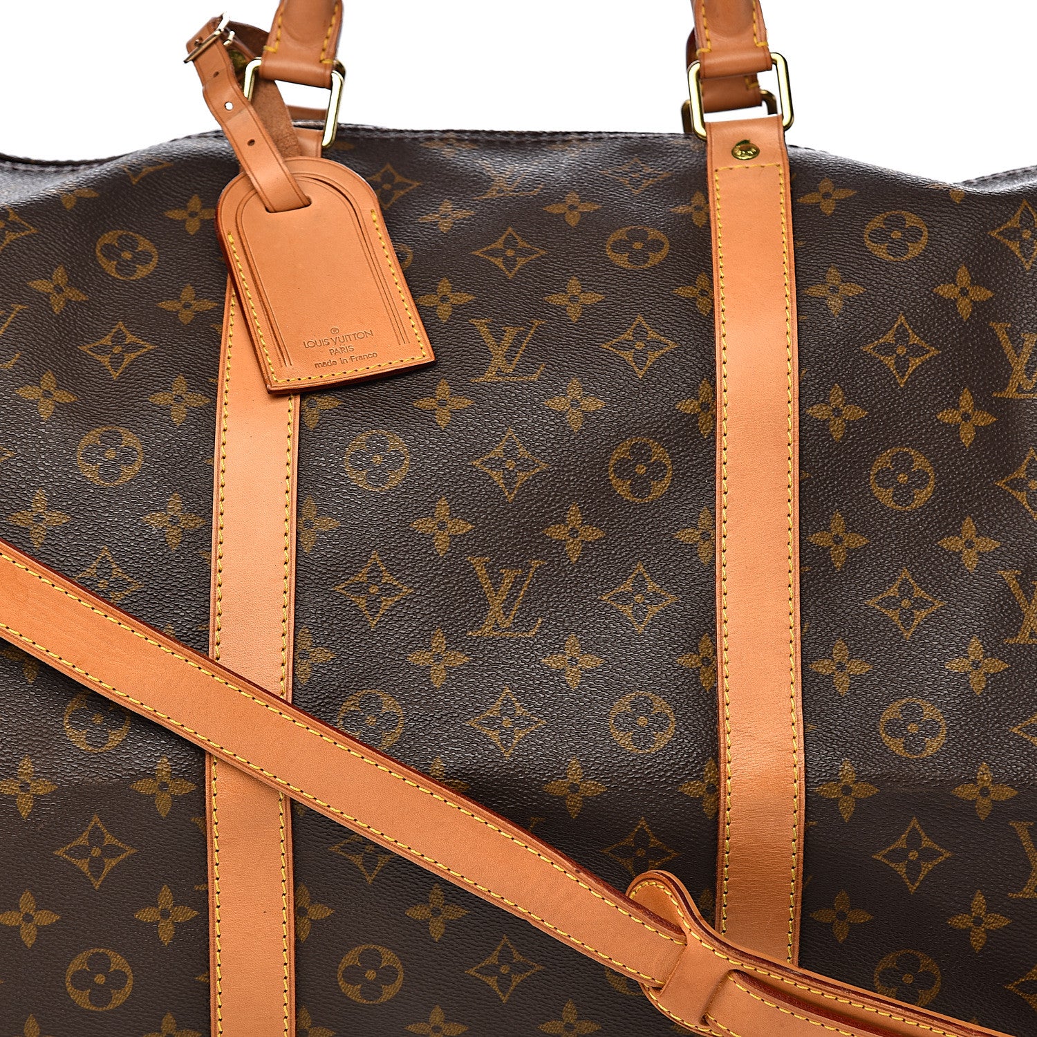 Louis Vuitton Monogram Keepall Bandouliere 60 15 of 15