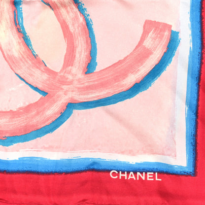 Chanel Silk Coco Scarf Multicolor 2 of 3