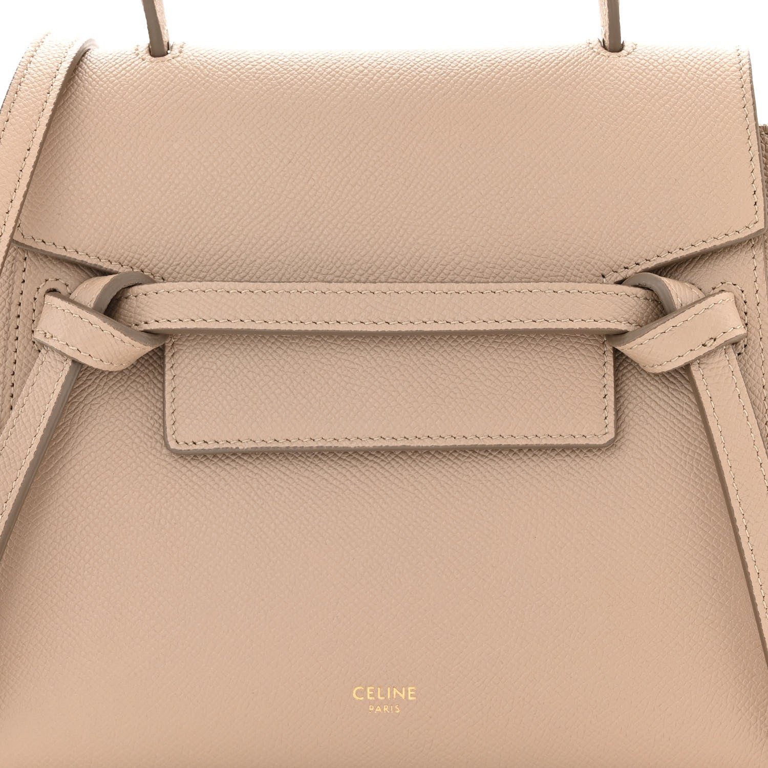 Celine Grained Calfskin Nano Belt Bag Light Taupe 8 of 10