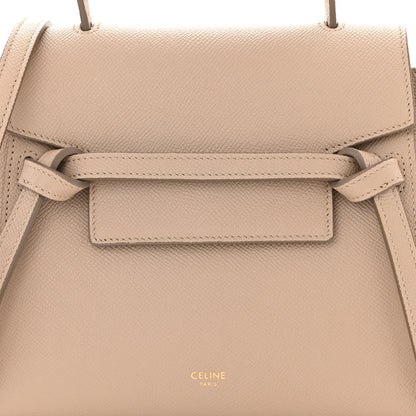 Celine Grained Calfskin Nano Belt Bag Light Taupe 8 of 10
