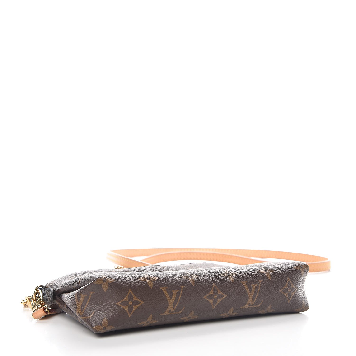 Louis Vuitton Monogram Pallas Clutch Blue Marine 4 of 9